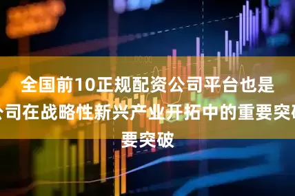 全国前10正规配资公司平台也是公司在战略性新兴产业开拓中的重要突破